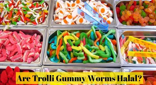 are trolli gummy worms halal